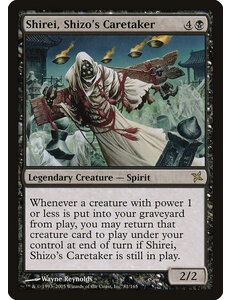 Magic: The Gathering Shirei, Shizo's Caretaker (081) Moderately Played