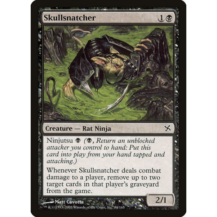 Magic: The Gathering Skullsnatcher (084) Lightly Played