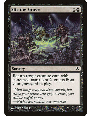 Magic: The Gathering Stir the Grave (085) Lightly Played