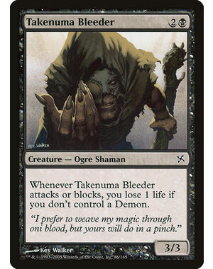 Magic: The Gathering Takenuma Bleeder (086) Lightly Played