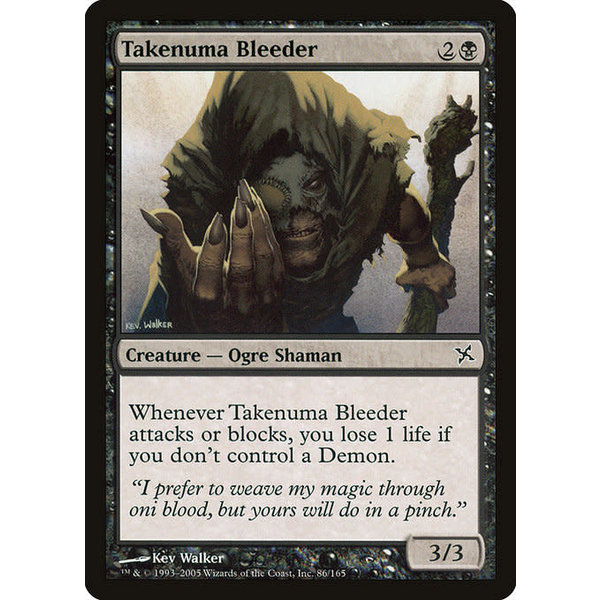 Magic: The Gathering Takenuma Bleeder (086) Lightly Played