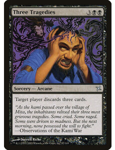 Magic: The Gathering Three Tragedies (087) Lightly Played