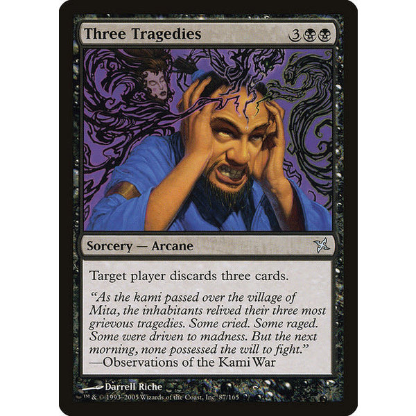 Magic: The Gathering Three Tragedies (087) Lightly Played