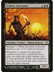 Magic: The Gathering Toshiro Umezawa (089) Lightly Played