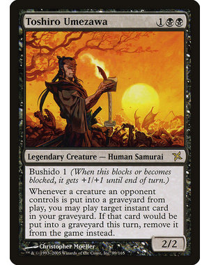 Magic: The Gathering Toshiro Umezawa (089) Lightly Played