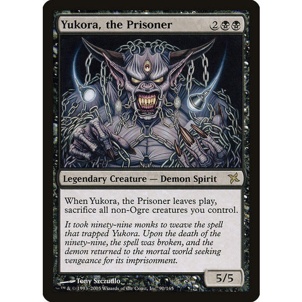 Magic: The Gathering Yukora, the Prisoner (090) Damaged