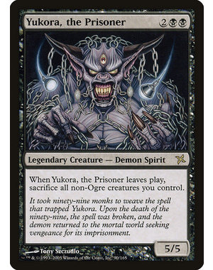 Magic: The Gathering Yukora, the Prisoner (090) Moderately Played