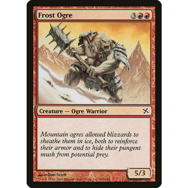 Magic: The Gathering Frost Ogre (102) Heavily Played