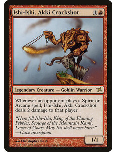 Magic: The Gathering Ishi-Ishi, Akki Crackshot (110) Damaged