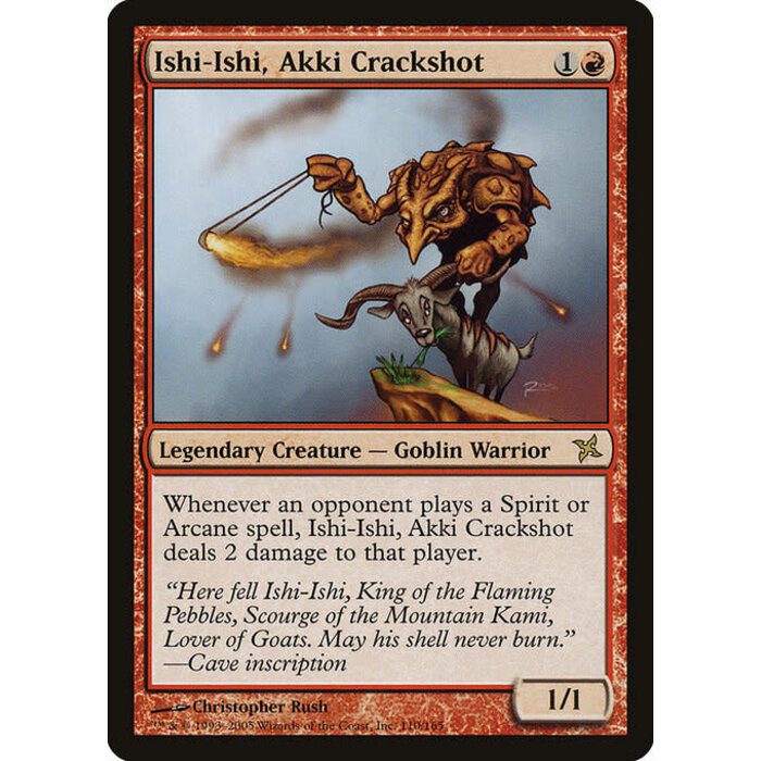 Magic: The Gathering Ishi-Ishi, Akki Crackshot (110) Lightly Played