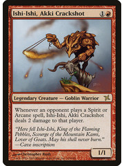 Magic: The Gathering Ishi-Ishi, Akki Crackshot (110) Moderately Played