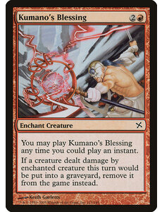 Magic: The Gathering Kumano's Blessing (111) Moderately Played