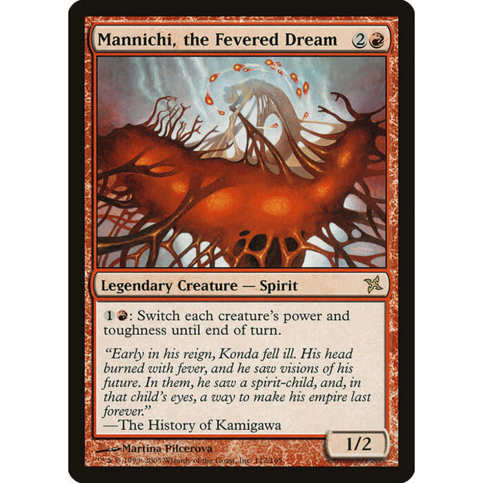 Magic: The Gathering Mannichi, the Fevered Dream (112) Lightly Played