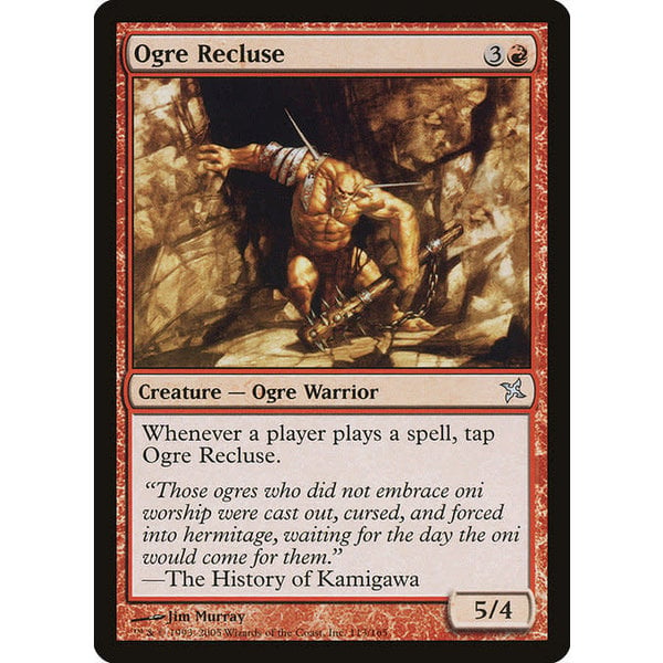 Magic: The Gathering Ogre Recluse (113) Lightly Played