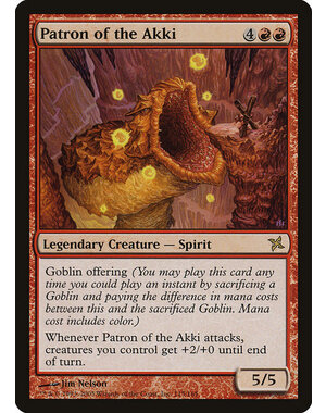 Magic: The Gathering Patron of the Akki (115) Moderately Played