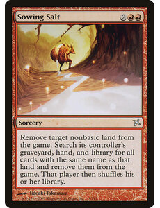 Magic: The Gathering Sowing Salt (118) Heavily Played