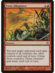 Magic: The Gathering Twist Allegiance (120) Heavily Played