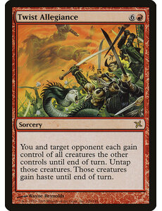 Magic: The Gathering Twist Allegiance (120) Moderately Played