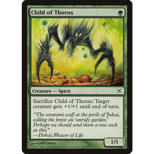 Magic: The Gathering Child of Thorns (123) Damaged