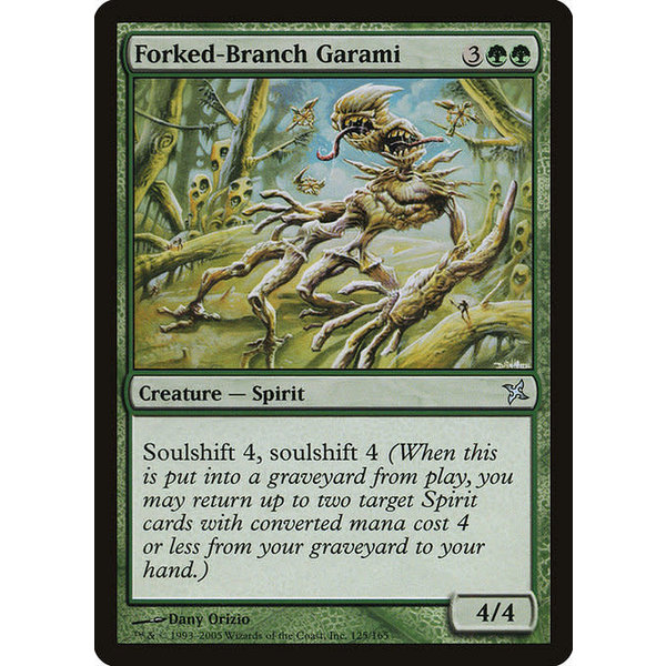 Magic: The Gathering Forked-Branch Garami (125) Moderately Played