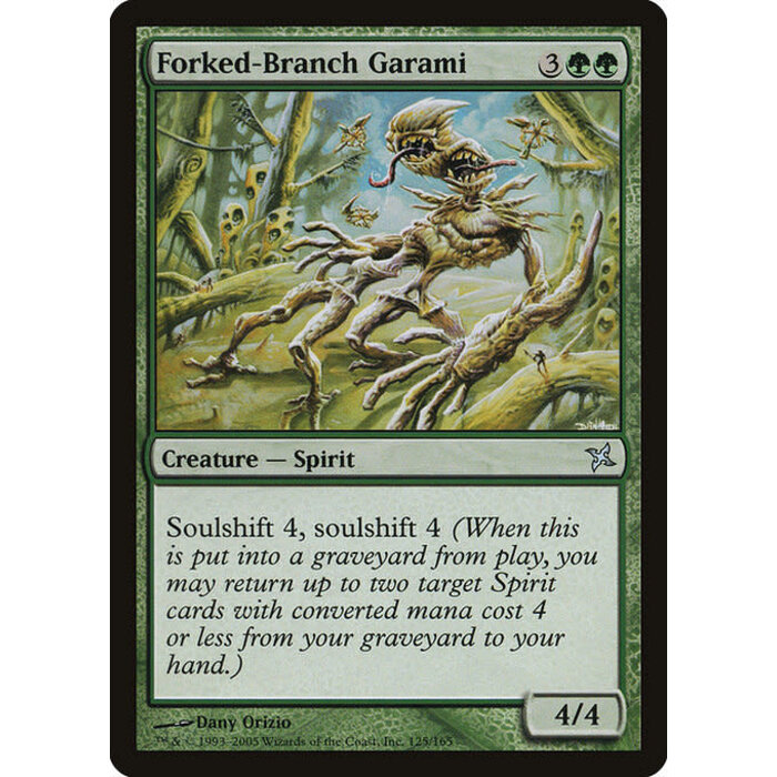 Magic: The Gathering Forked-Branch Garami (125) Moderately Played