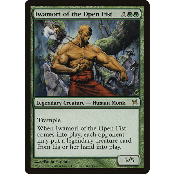 Magic: The Gathering Iwamori of the Open Fist (130) Damaged