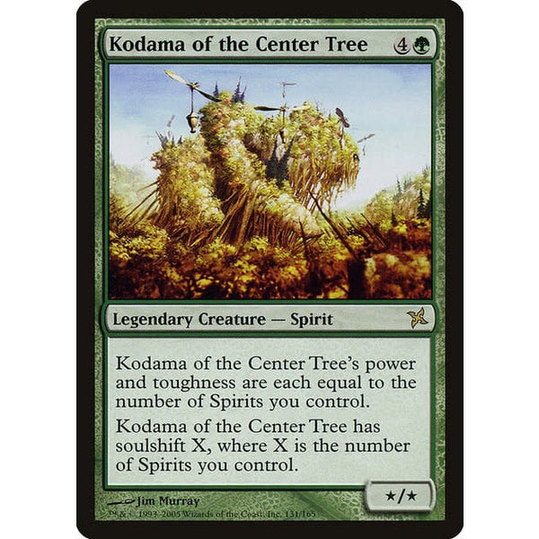 Magic: The Gathering Kodama of the Center Tree (131) Damaged