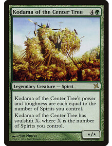 Magic: The Gathering Kodama of the Center Tree (131) Moderately Played