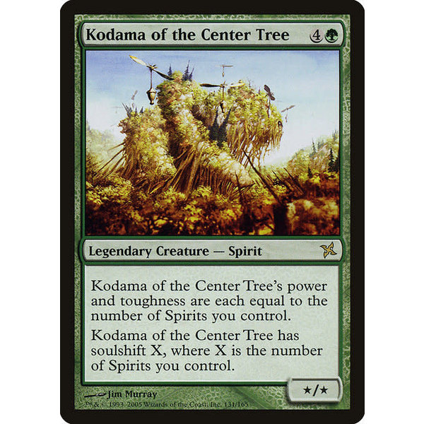 Magic: The Gathering Kodama of the Center Tree (131) Moderately Played