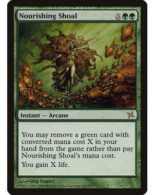 Magic: The Gathering Nourishing Shoal (137) Heavily Played