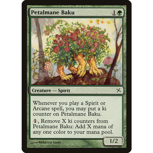 Magic: The Gathering Petalmane Baku (139) Lightly Played