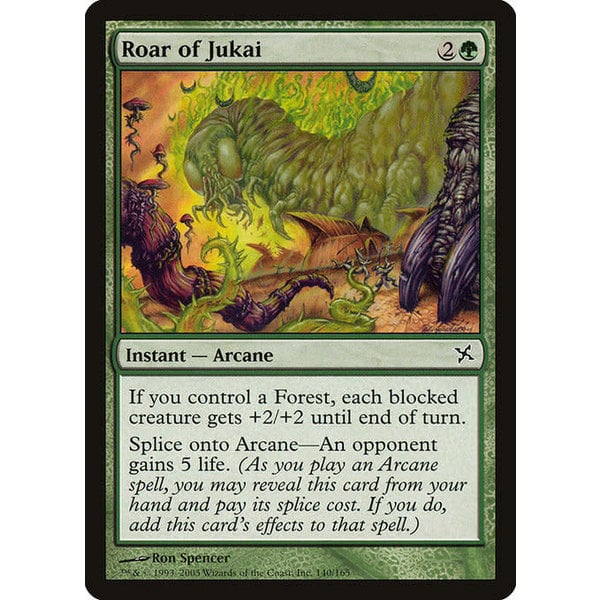 Magic: The Gathering Roar of Jukai (140) Lightly Played