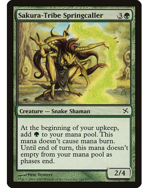 Magic: The Gathering Sakura-Tribe Springcaller (142) Damaged