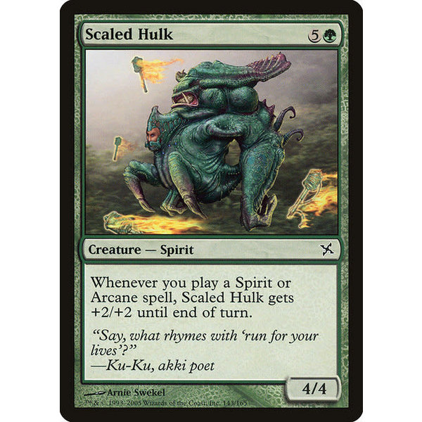 Magic: The Gathering Scaled Hulk (143) Lightly Played