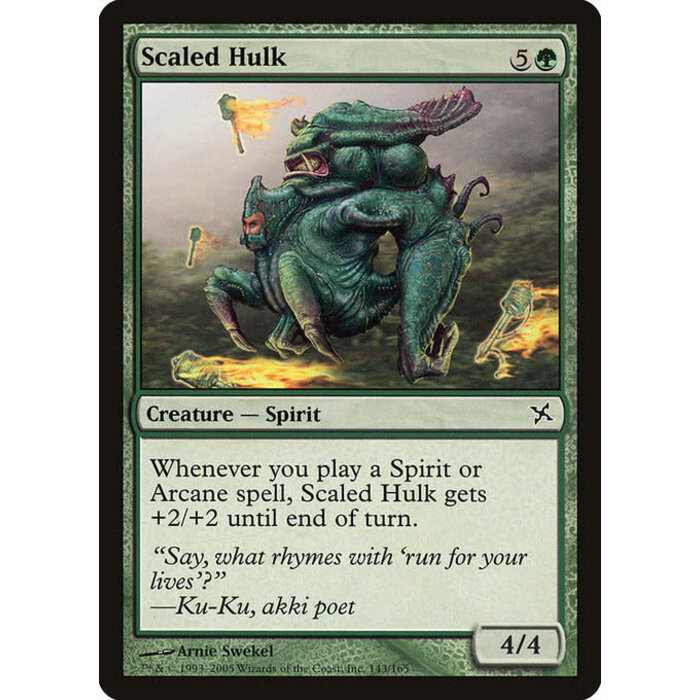 Magic: The Gathering Scaled Hulk (143) Lightly Played