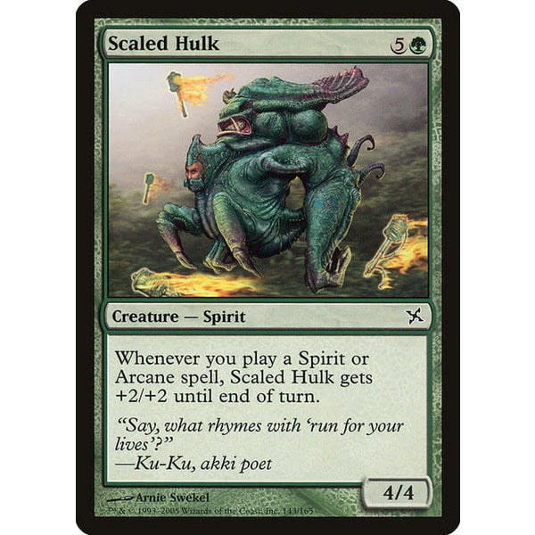 Magic: The Gathering Scaled Hulk (143) Moderately Played