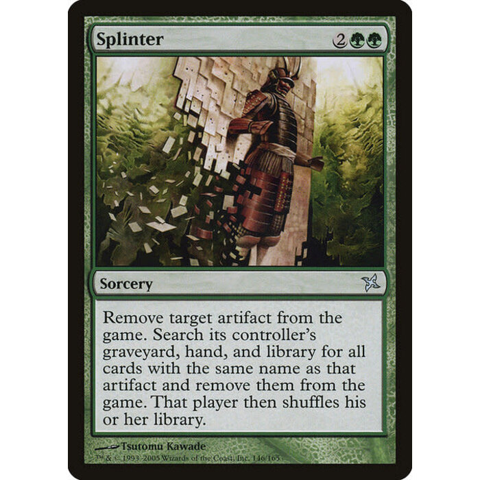 Magic: The Gathering Splinter (146) Lightly Played