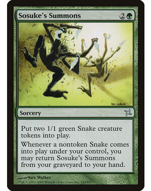 Magic: The Gathering Sosuke's Summons (145) Moderately Played