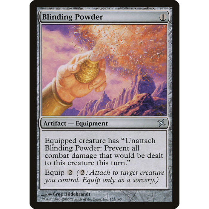Magic: The Gathering Blinding Powder (153) Lightly Played