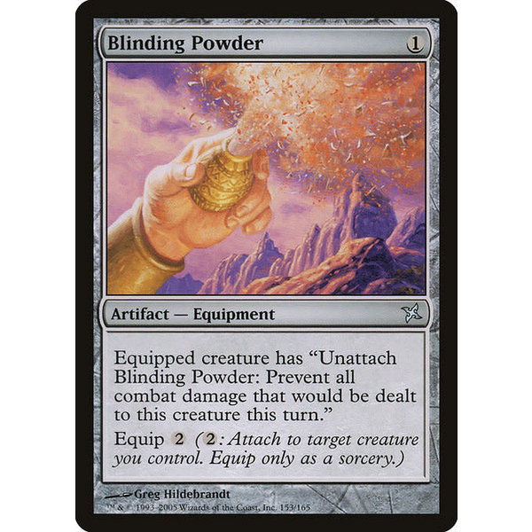 Magic: The Gathering Blinding Powder (153) Moderately Played