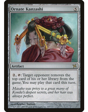 Magic: The Gathering Ornate Kanzashi (157) Moderately Played