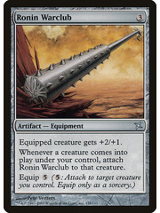 Magic: The Gathering Ronin Warclub (158) Heavily Played