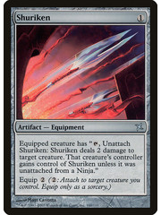 Magic: The Gathering Shuriken (160) Heavily Played