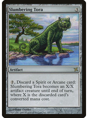 Magic: The Gathering Slumbering Tora (161) Heavily Played