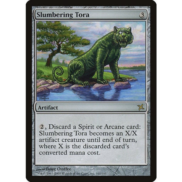 Magic: The Gathering Slumbering Tora (161) Heavily Played