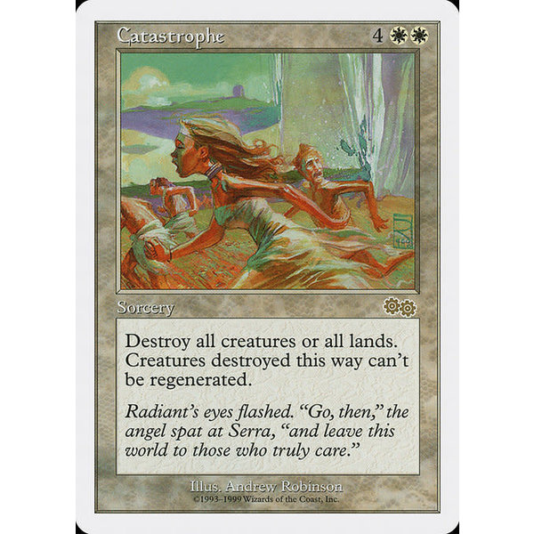 Magic: The Gathering Catastrophe (012) Heavily Played