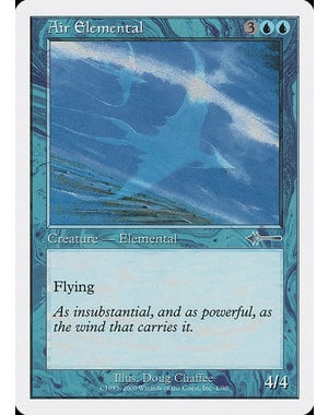 Magic: The Gathering Air Elemental (001) Moderately Played