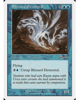 Magic: The Gathering Blizzard Elemental (002) Moderately Played