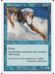 Magic: The Gathering Cloud Djinn (004) Moderately Played