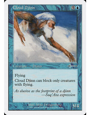 Magic: The Gathering Cloud Djinn (004) Moderately Played